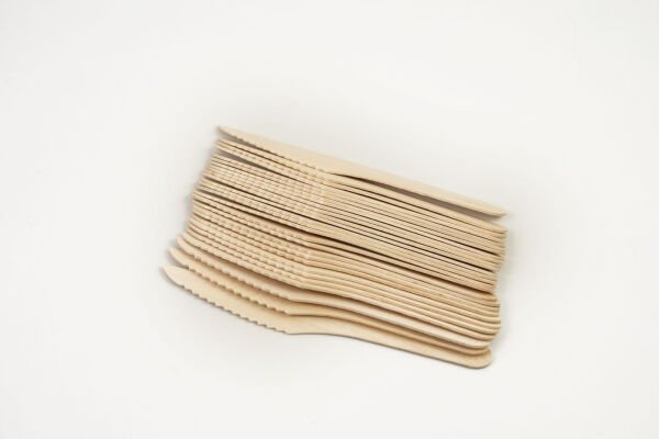 Tahta Bıçak - Tek Kullanımlık / Kullan At 16,5cm 100 Adet