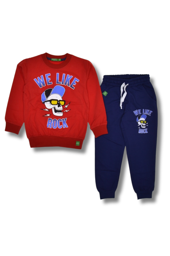 Erkek Çocuk Mevsimlik Rock Eşofman Takımı