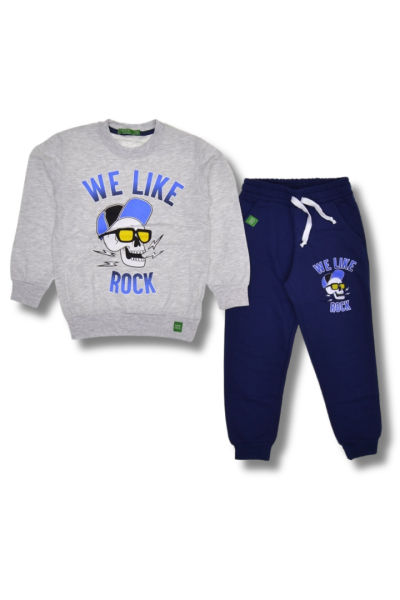 Erkek Çocuk Mevsimlik Rock Eşofman Takımı