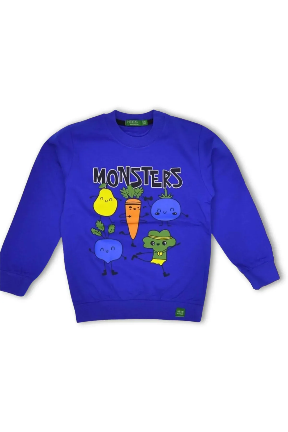 Erkek Çocuk 2 İp Sebze Temalı Sweatshirt