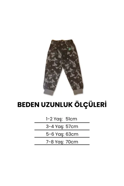 Erkek Çocuk İçi Şardon Eşofman Tek Alt 2 Yaş