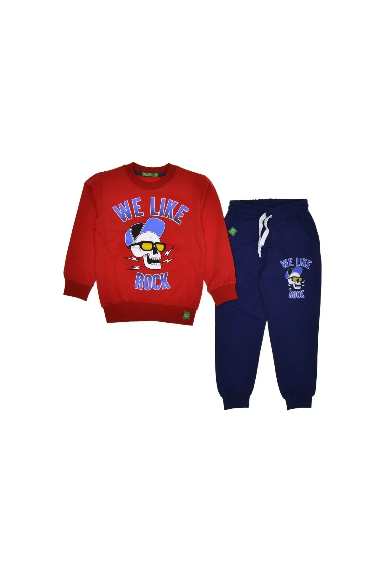 Erkek Çocuk Rock Temalı Mevsimlik Eşofman Takım