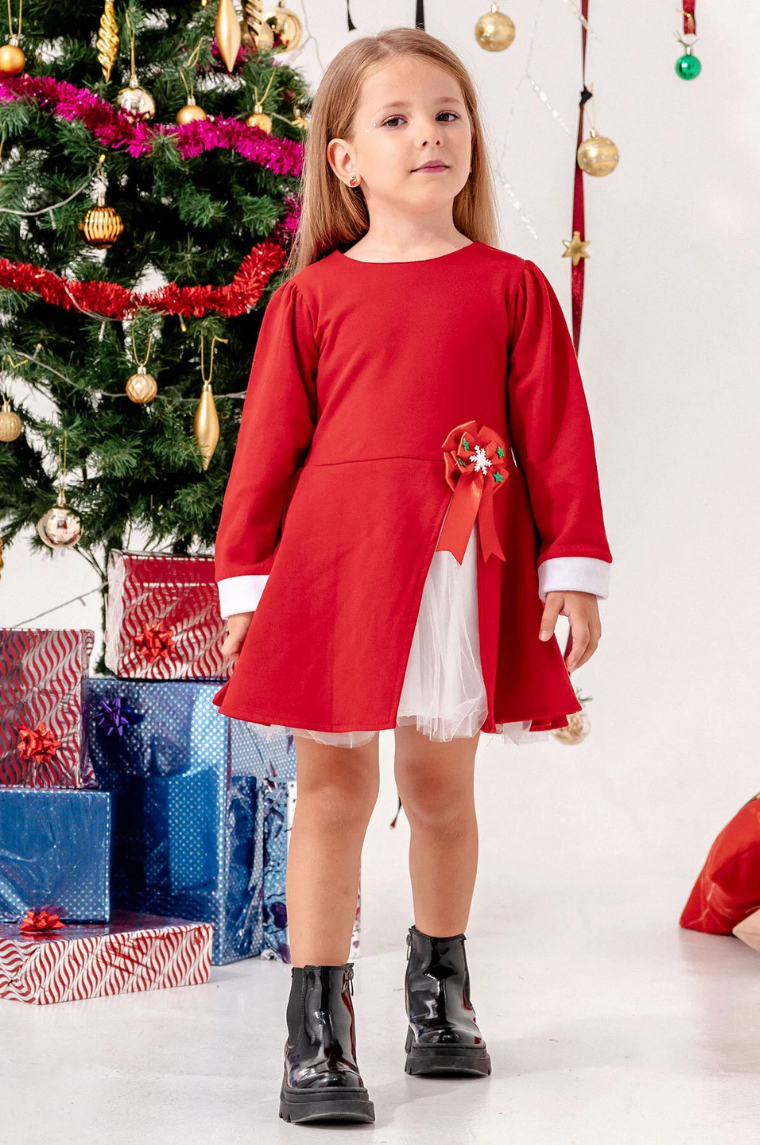 Noel Çocuk Elbise 6 Yaş