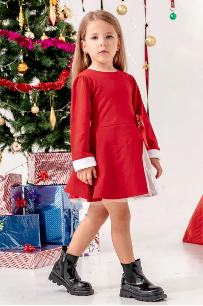 Noel Çocuk Elbise 6 Yaş